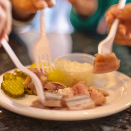 See if you like the raw herring while you take part in our Rotterdam Food Tours